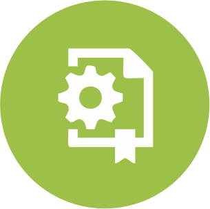 gear with document