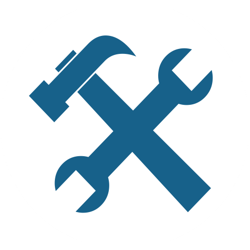 hammer and wrench