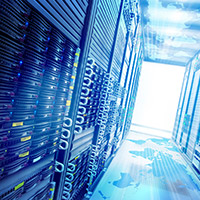 room with servers